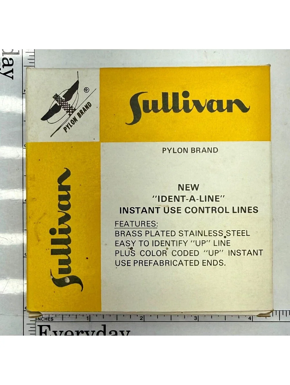 Sullivan Pylon Ident-a-line Control Lines Wire for RC Airplanes SS 018-60' #135